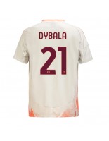 Moške Nogometnih dresov AS Roma Paulo Dybala #21 Gostujoči 2024-25 Kratki rokavi